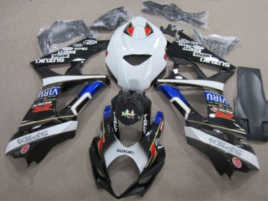 Acquista Carena Moto Suzuki GSXR 1000 2007-2008 - Bianco Blu Rosso Nero