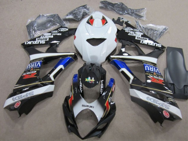 Acquista Carena Moto Suzuki GSXR 1000 2007-2008 - Bianco Blu Rosso Nero