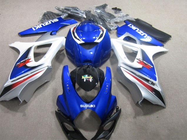 Acquista Carena Moto Suzuki GSXR 1000 2007-2008 - Bianco Blu Nero Rosso
