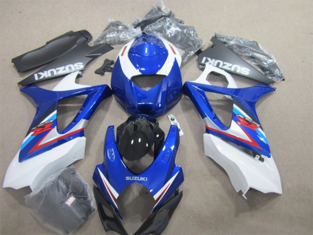 Acquista Carena Moto Suzuki GSXR 1000 2007-2008 - Bianco Blu Rosso