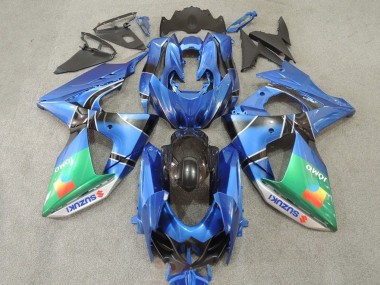 Acquista Carena Moto Suzuki GSXR 1000 2009-2016 - Blu Verde JOMO