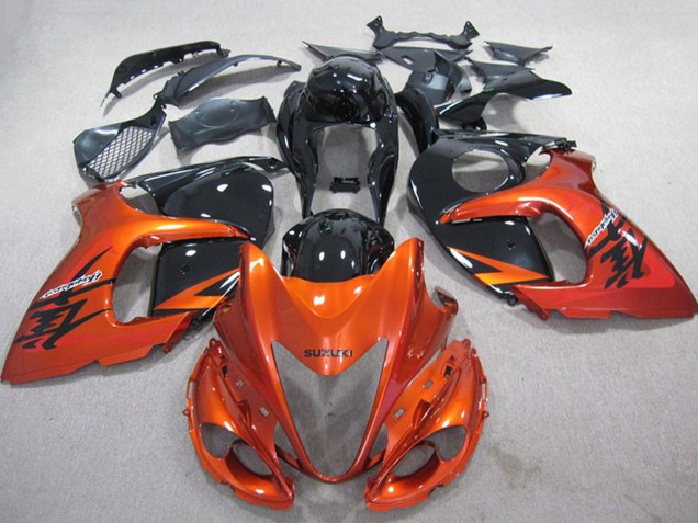 Acquista Carena Moto Suzuki GSXR 1300 Hayabusa 2008-2020 - Arancia Nero