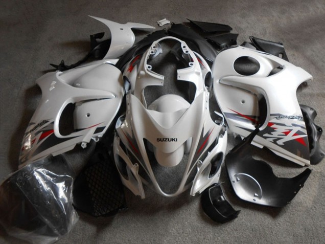 Acquista Carena Moto Suzuki GSXR 1300 Hayabusa 2008-2020 - Bianco Nero