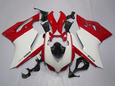 Acquista Carena Moto Ducati 1199 2011-2014 - Bianco Rosso Nero