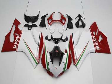 Acquista Kit Carena Moto ABS Ducati 1199 2011-2014 - Bianco Rosso Nero Verde