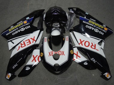 Acquista Carena Moto Ducati 749 2005-2006 - Bianco Nero Lucido Rosso Xerox