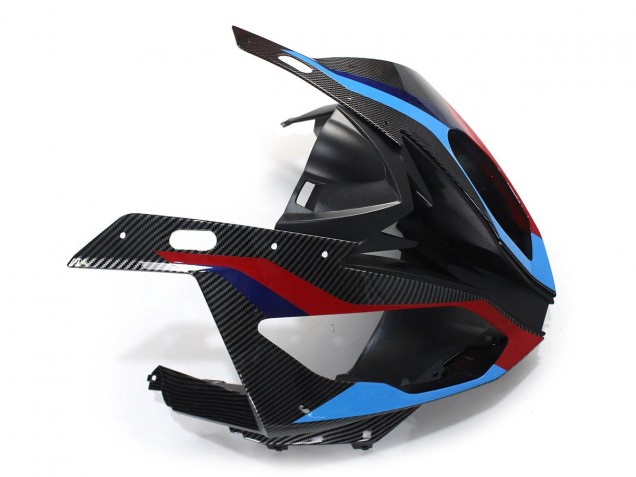 Acquista Carena Moto BMW S1000RR 2015-2016 - Blu Rosso Fibra di Carbonio