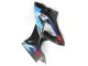 Acquista Carena Moto BMW S1000RR 2015-2016 - Blu Rosso Fibra di Carbonio