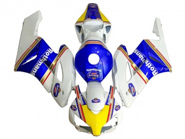 Acquista Carena Moto Honda CBR1000RR 2004-2005 - Bianco Blu Giallo Rothmans
