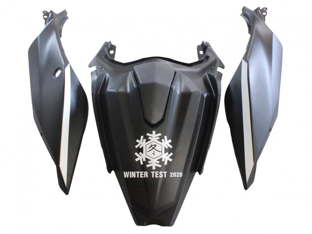 Acquista Carena Moto Kawasaki EX400 2018-2024 - Nero Opaco Verde Mostro Showr Nevicare