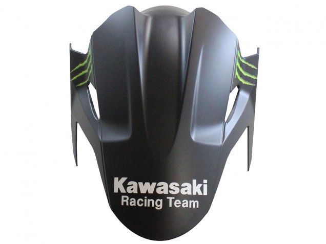 Acquista Carena Moto Kawasaki EX400 2018-2024 - Nero Opaco Verde Mostro Showr Nevicare