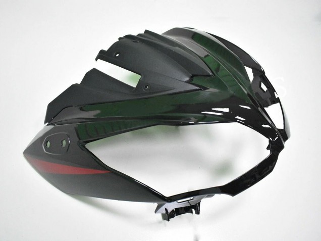 Acquista Carena Moto Kawasaki EX650 2012-2016 - Rosso Nero Lucido
