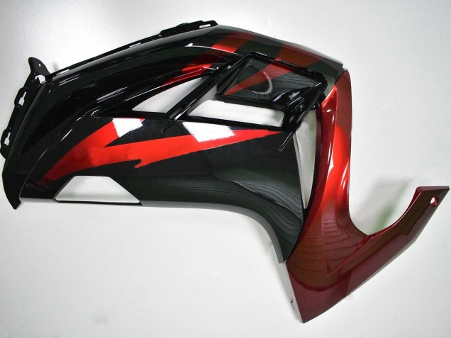 Acquista Carena Moto Kawasaki EX650 2012-2016 - Rosso Nero Lucido