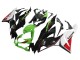 Acquista Carena Moto Kawasaki ZX6R 2019-2022 - Verde Nero Lucido Bianco Rosso
