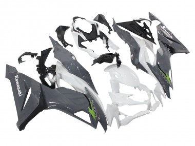 Acquista Carena Moto Kawasaki ZX6R 2019-2022 - Bianco Grigio Verde