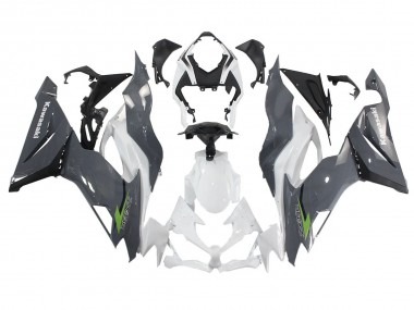 Acquista Carena Moto Kawasaki ZX6R 2019-2022 - Bianco Grigio Verde