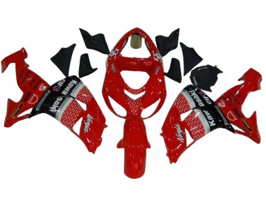 Acquista Carena Moto Kawasaki ZX10R 2006-2007 - Rosso Argento Grigio Nero Elf 56