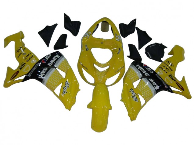 Acquista Carena Moto Kawasaki ZX10R 2006-2007 - Giallo Argento Nero Elf