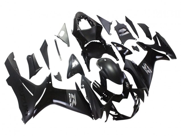 Acquista Carena Moto Suzuki GSXR 600/750 2011-2024 - Nero Opaco Nero Lucido
