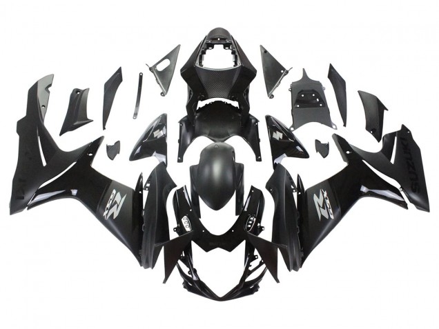 Acquista Carena Moto Suzuki GSXR 600/750 2011-2024 - Nero Opaco Nero Lucido