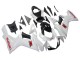 Acquista Carena Moto Suzuki GSXR 600/750 2011-2024 - Bianco Nero Lucido Rosso Decal