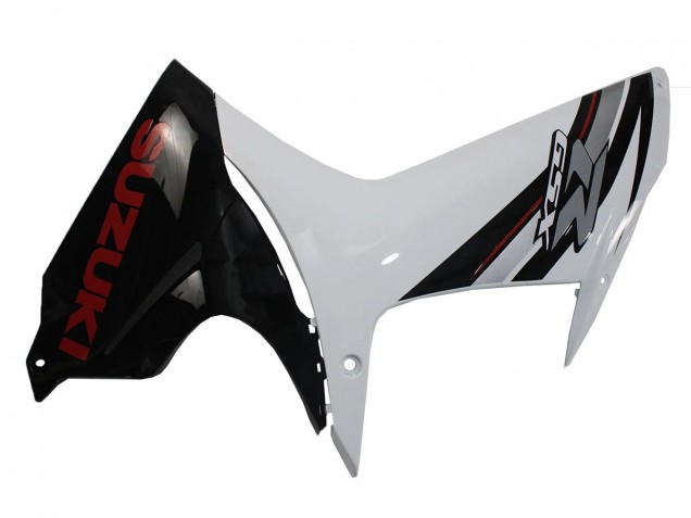 Acquista Carena Moto Suzuki GSXR 600/750 2011-2024 - Bianco Nero Lucido