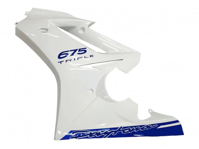 Acquista Carena Moto Triumph Daytona 675 2006-2008 - Bianco Blu