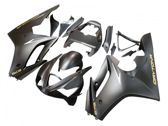 Acquista Carena Moto Triumph Daytona 675 2006-2008 - Nero Opaco