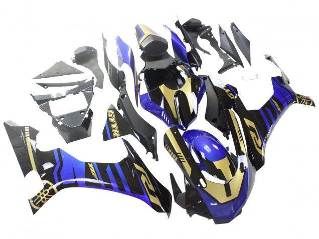 Acquista Carena Moto Yamaha YZF R1 2015-2019 - Blu Oro Nero