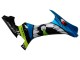 Acquista Carena Moto Yamaha YZF R1 2015-2019 - Blu Verde Nero Squalo