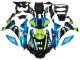 Acquista Carena Moto Yamaha YZF R1 2015-2019 - Blu Verde Nero Squalo