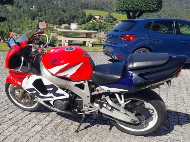 Acquista Kit Carena Moto Honda CBR900RR 919 1998-1999 - Bianco Rosso Blu