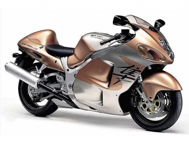 Acquista Carena Moto Suzuki GSXR 1300 Hayabusa 1996-2007 - Marrone Chiaro Argento