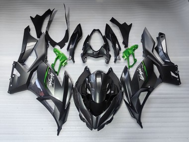 Acquista Carena Moto Kawasaki EX400 2018-2024 - Nero Lucido Nero Opaco Verde Bianco