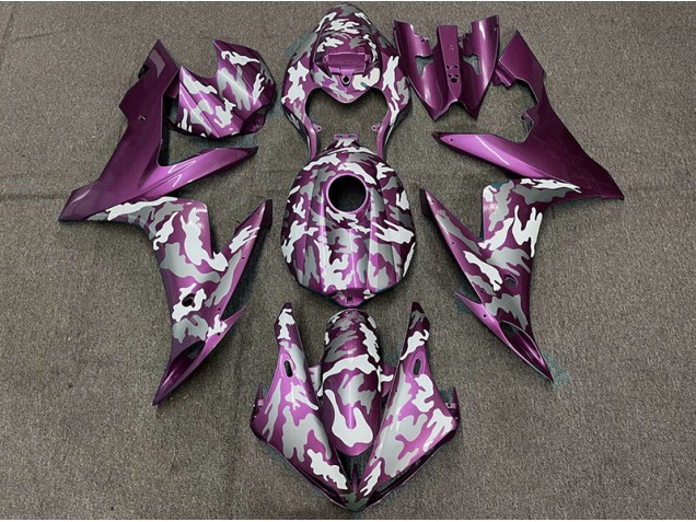 Magenta Scuro Mimetico 04-06 R1 Carene Moto