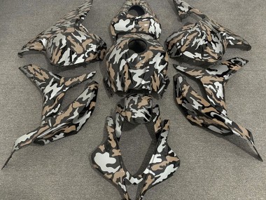 Acquista Marrone Chiaro & Argento Camo 09-12 CBR600RR Carene Moto