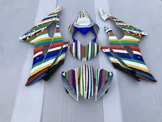 Multicolore 08-16 R6 Carene Moto