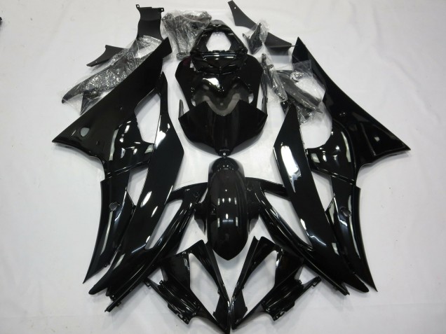 N2 Nero Lucido 08-16 R6 Carene Moto