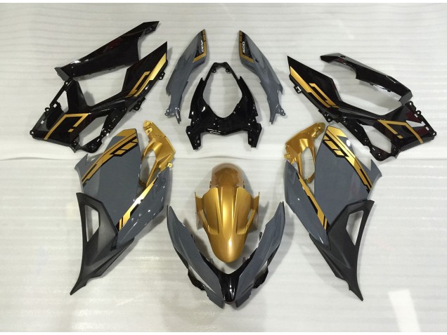 Nardo Grigio & Oro 18-23 Ninja 400 Carene Moto
