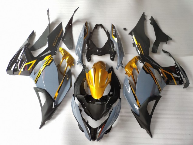 Nardo Grigio & Oro 18-23 Ninja 400 Carene Moto
