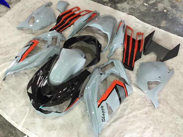 Nardo & Orange Shaggy 13-18 ZX6R Carene Moto