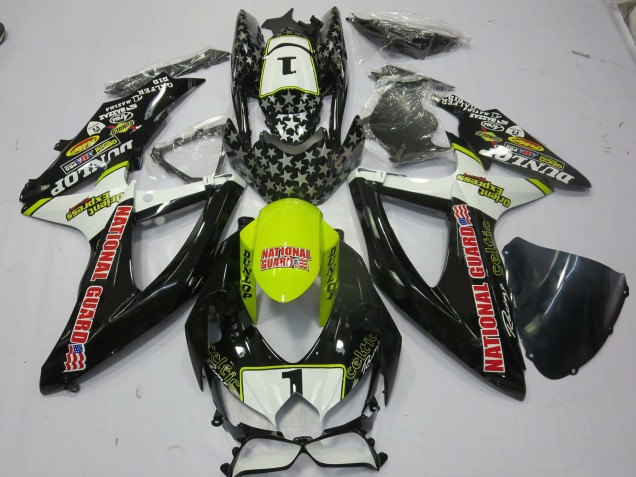 National Guard 08-10 GSXR 600-750 Carene Moto