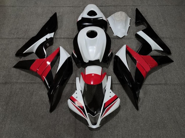 Nero Bianco & Rosso 07-08 CBR600RR Carene Moto