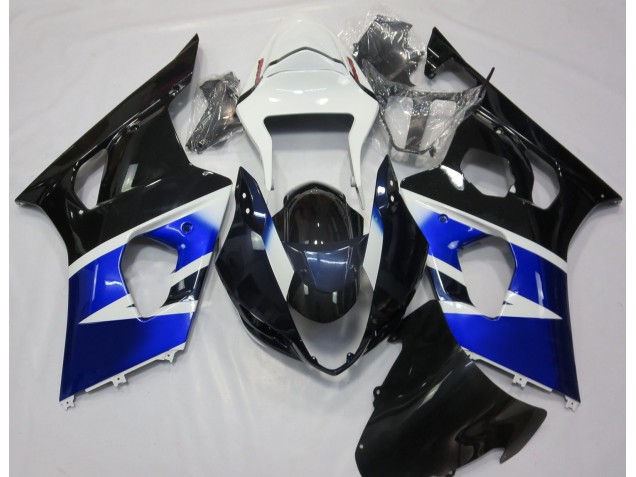 Nero Blu & Bianco 03-04 GSXR 1000 Carene Moto