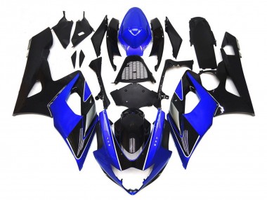 Acquista Nero & Blu Lucido Con Argento 05-06 GSXR 1000 Carene Moto