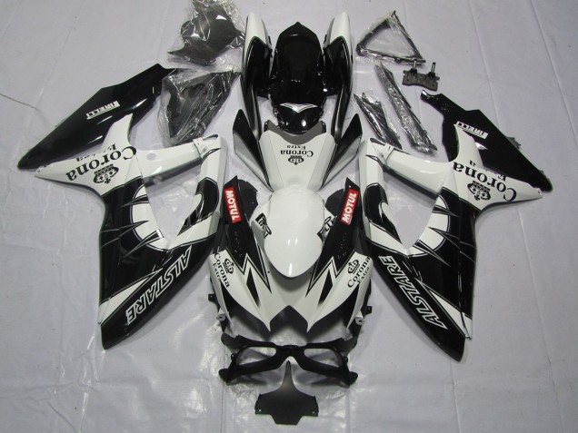 Nero Corona 08-10 GSXR 600-750 Carene Moto