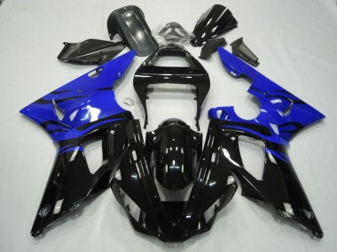 Acquista Nero Fiamma & Blu 00-01 R1 Carene Moto