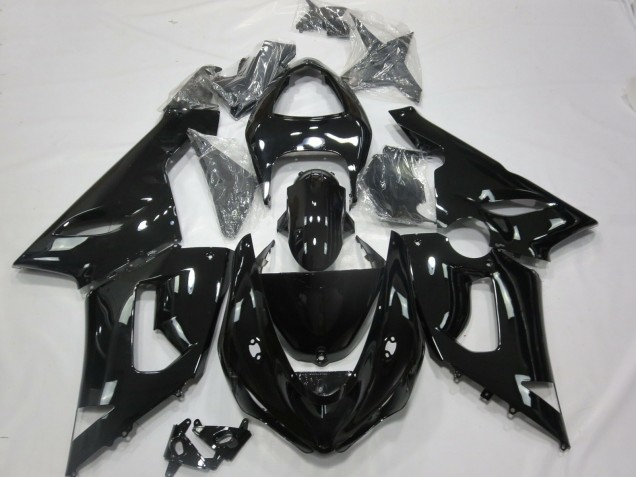 Nero Lucido 05-06 ZX6R Carene Moto