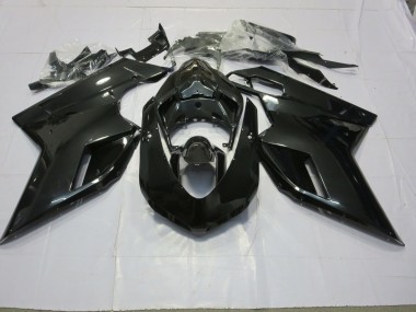 Acquista Nero Lucido 07-14 Ducati 848 1098 1198 Carene Moto