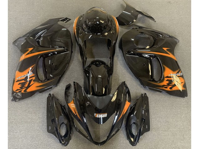 Nero Lucido & Arancione 08-20 GSXR 1300 Carene Moto